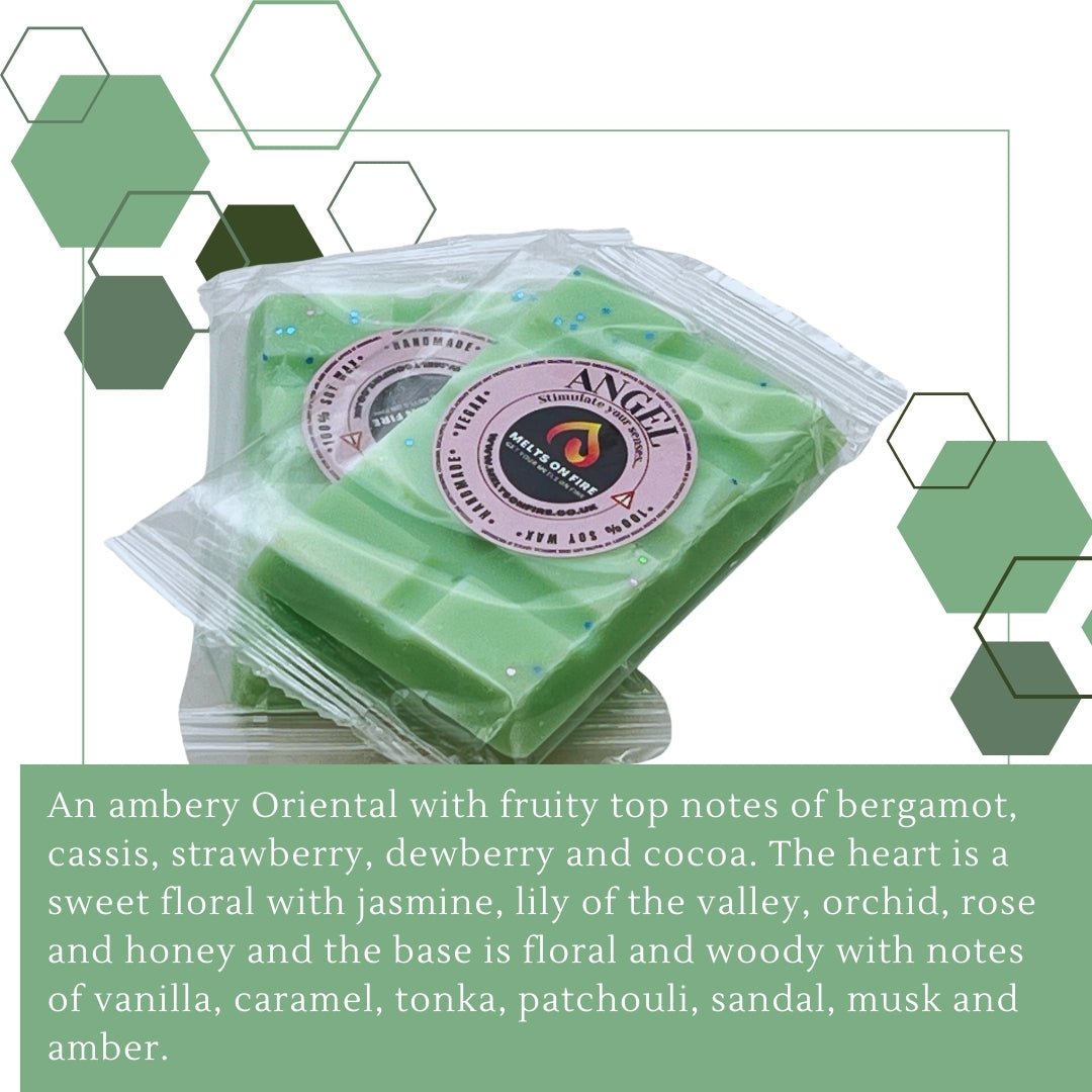 Angelistic (Angel) Wax Melts - Snap Bars - Soy Wax Melts - Meltsonfire