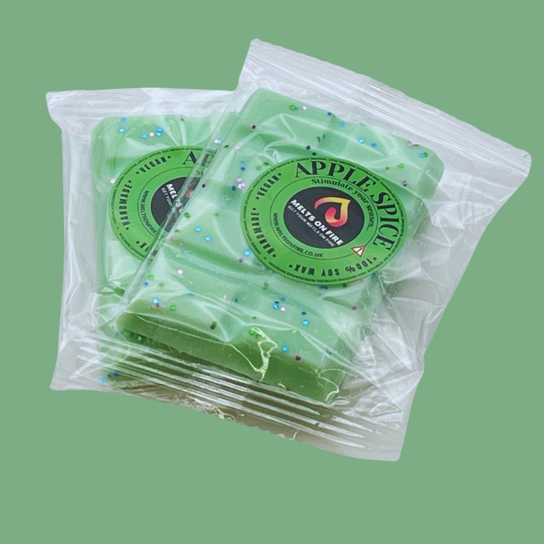 Apple Spice Wax Melts - Snap Bars - Soy Wax Melts - Meltsonfire