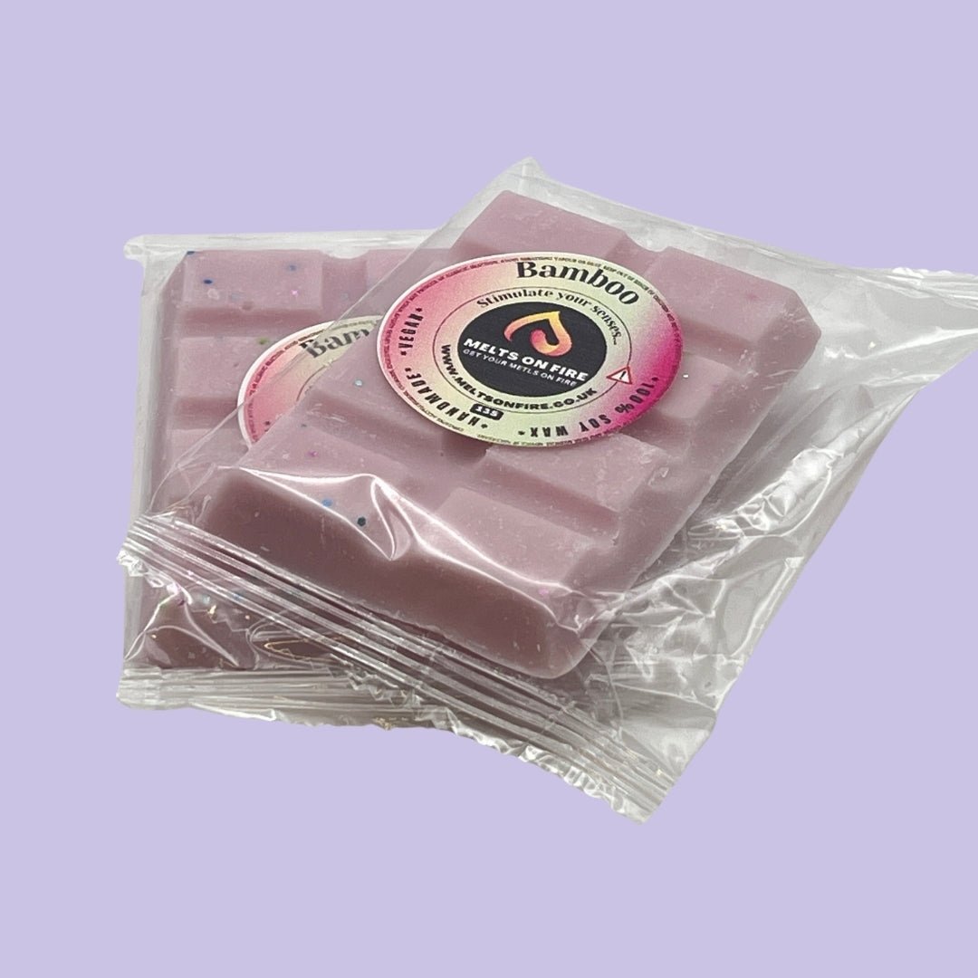 Bamboo Wax Melts - Snap Bars - Soy Wax Melts - Meltsonfire