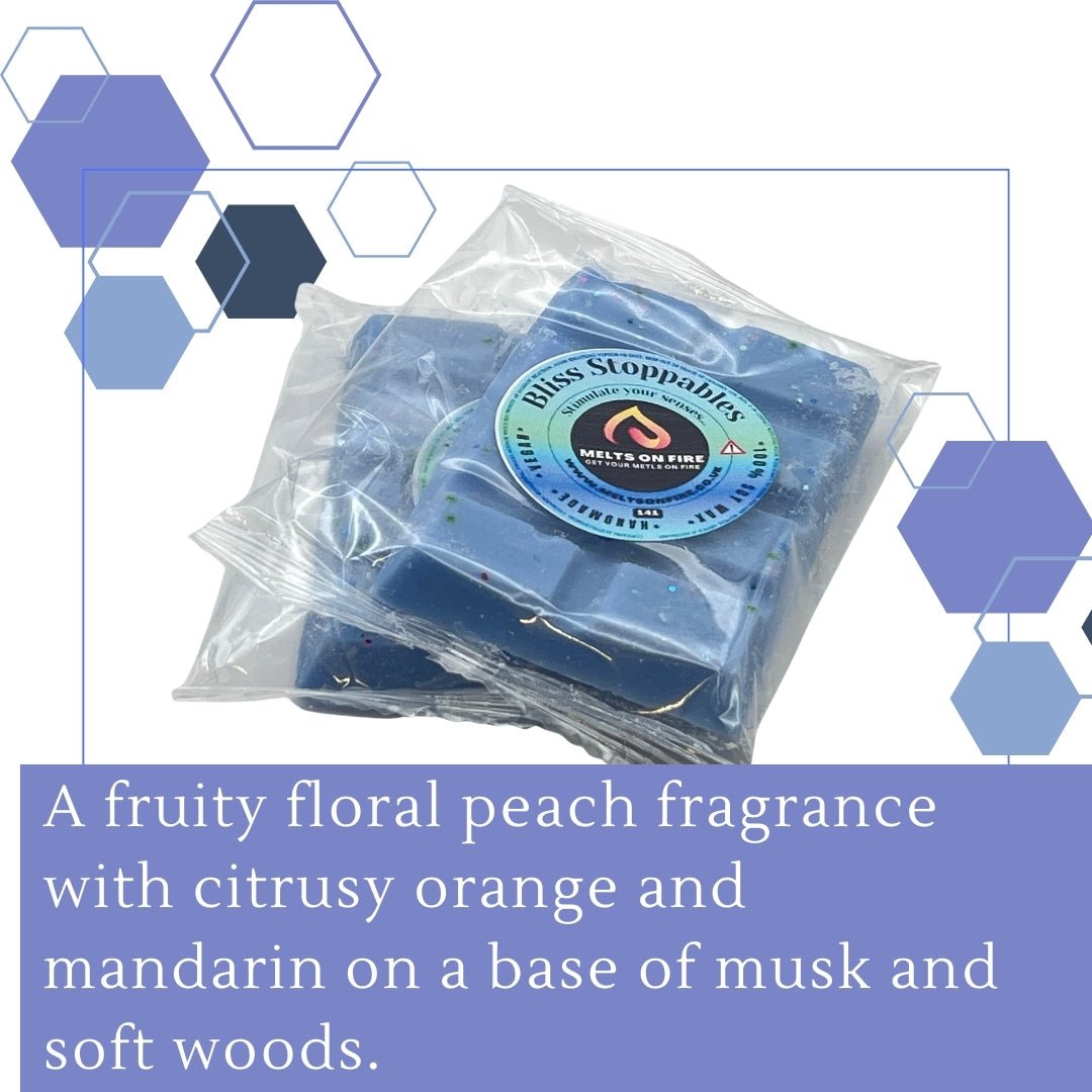Bliss Stop Wax Melts - Snap Bars - Soy Wax Melts - Meltsonfire