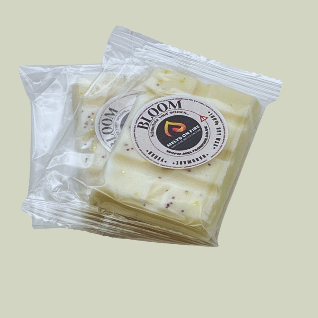Bloom Wax Melts - Snap Bars - Soy Wax Melts - Meltsonfire