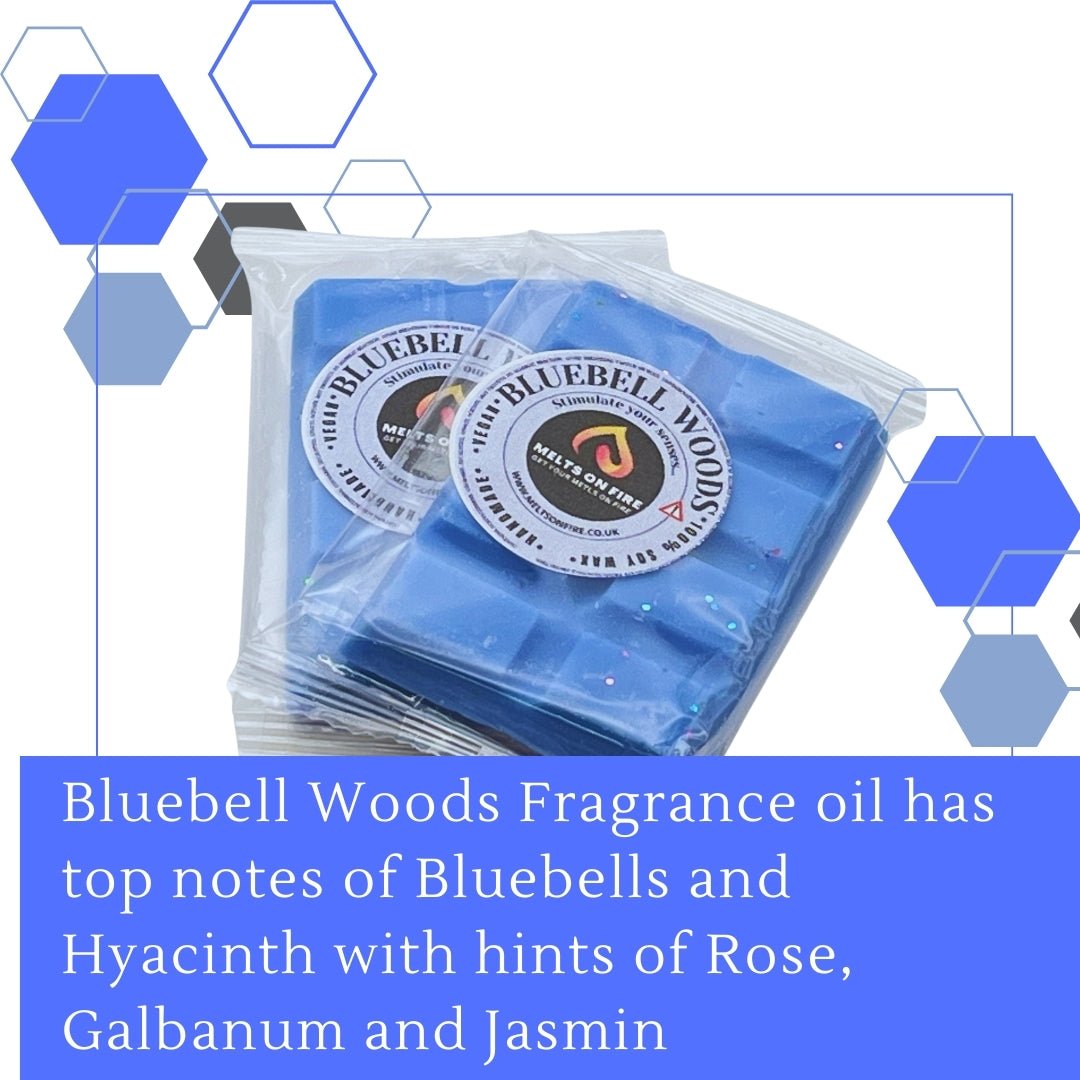 Bluebell Woods Wax Melts - Snap Bars - Soy Wax Melts - Meltsonfire