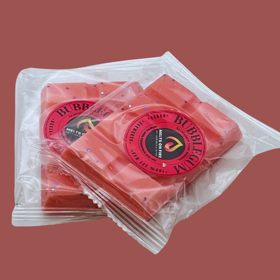 Bubble Gum Wax Melts - Snap Bars - Soy Wax Melts - Meltsonfire