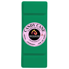 Load image into Gallery viewer, CANDY CANE Scented Wax Melts – Large 50g Bars with a Perfume - Inspired, Clean, Fresh, and Fruity Aroma. - Meltsonfire