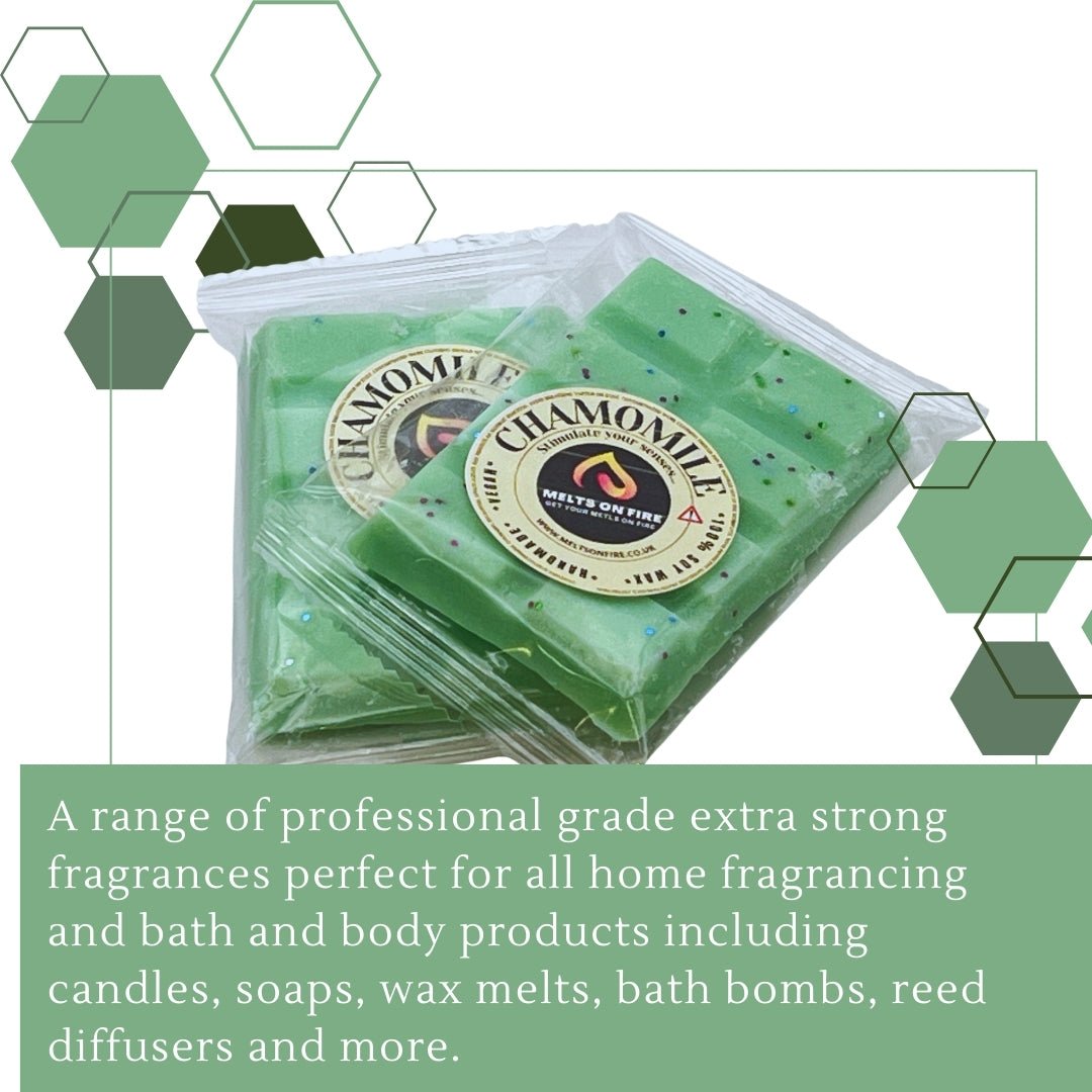 Chamomile Wax Melts - Snap Bars - Soy Wax Melts - Meltsonfire