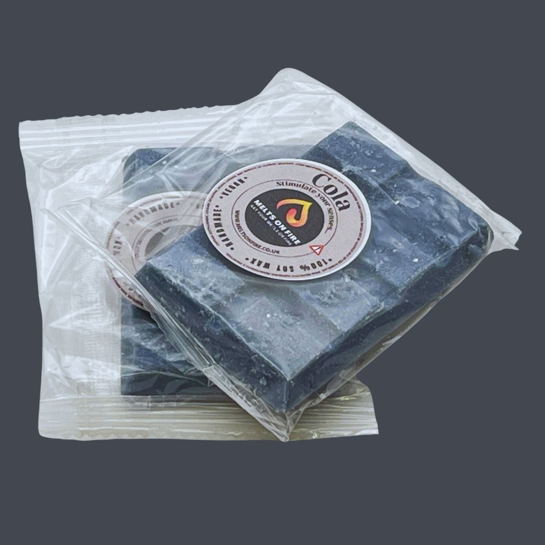 Cola Wax Melts - Soy Wax Melts - 25g - Highly Scented for Oil Burner - Vegan & Cruelty Free - Soy Wax - Home Fragrance - Meltsonfire