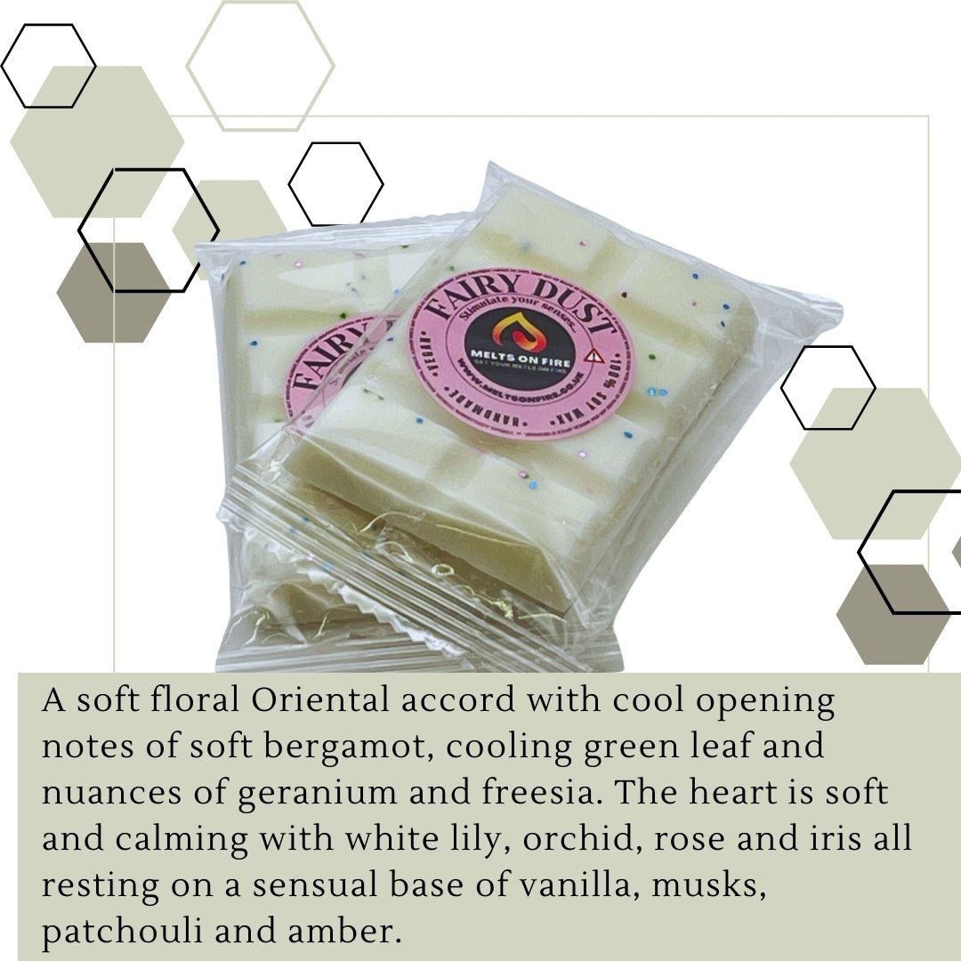Fairy Dust Wax Melts - Snap Bars - Soy Wax Melts - Meltsonfire