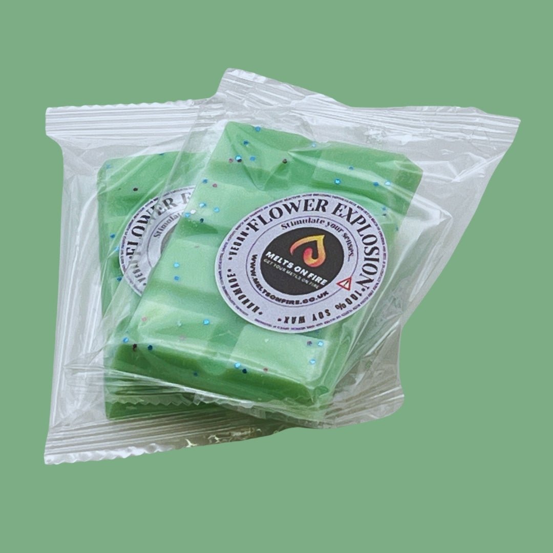 Flower Explosion Wax Melts - Snap Bars - Soy Wax Melts - Meltsonfire