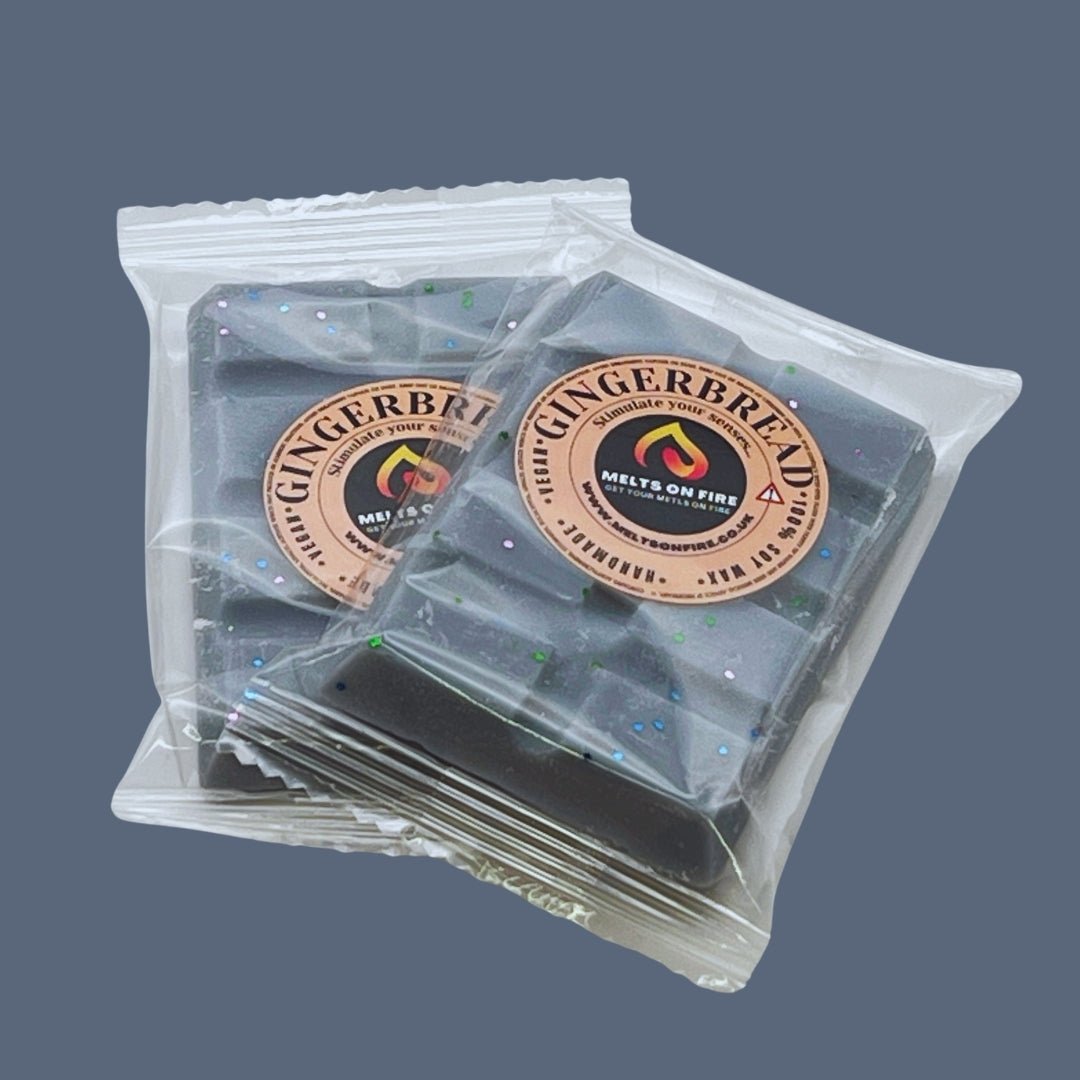Ginger Bread Wax Melts - Snap Bars - Soy Wax Melts - Meltsonfire