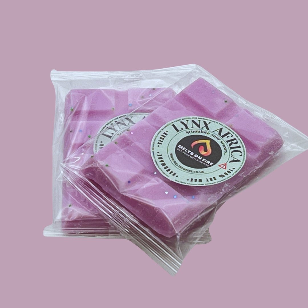 Lynx Afric Inspire Wax Melts - Snap Bars - Soy Wax Melts - Meltsonfire