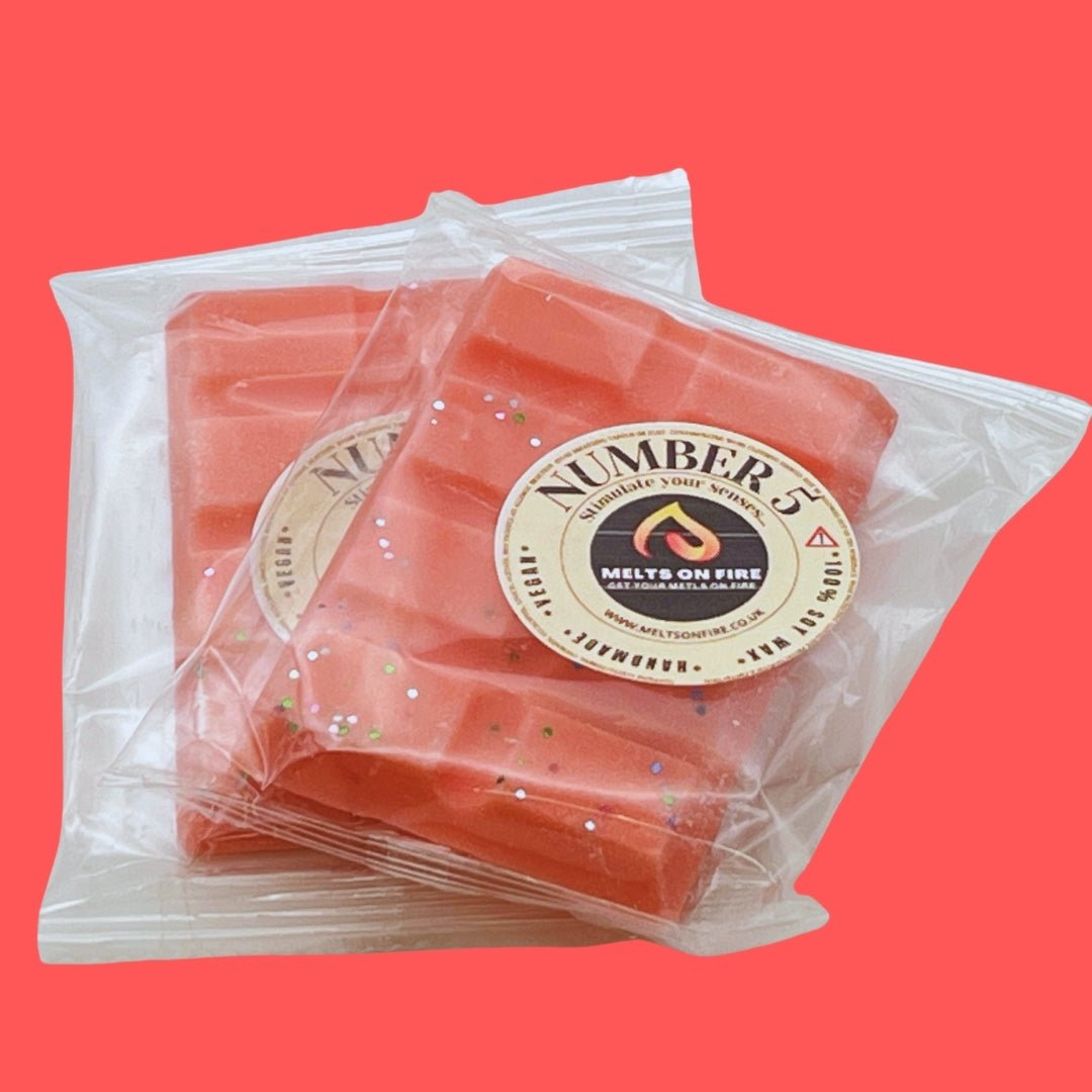 Number 5 Wax Melts - Snap Bars - Soy Wax Melts - Meltsonfire