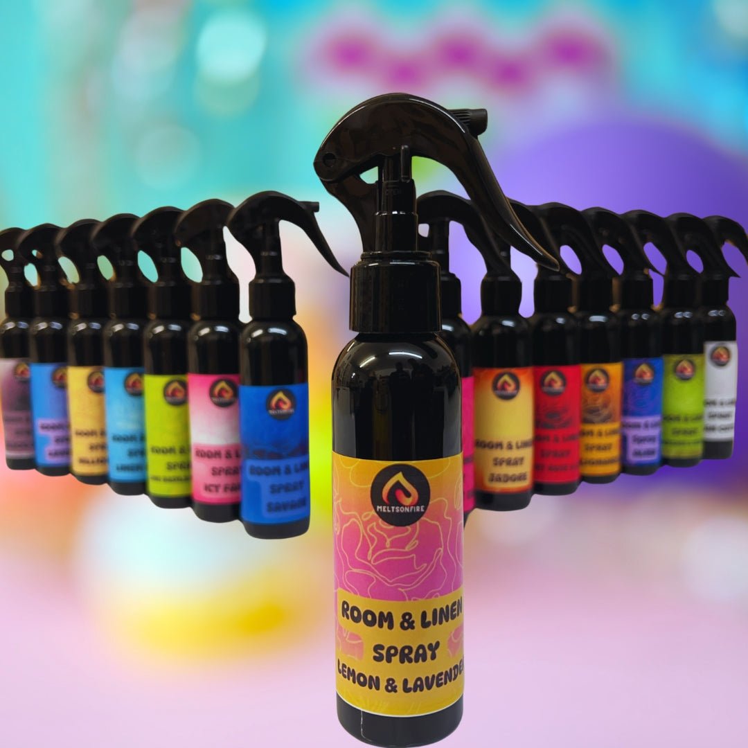 Perfumed Room Sprays 100ML - Home, Office, air freshener (Lemon & Lavender). - Meltsonfire
