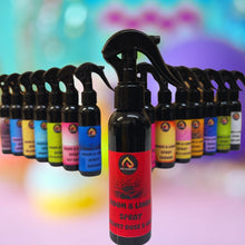 Load image into Gallery viewer, Perfumed Room Sprays 100ML - Home, Office, air freshener (Valvet rose & Oud). - Meltsonfire