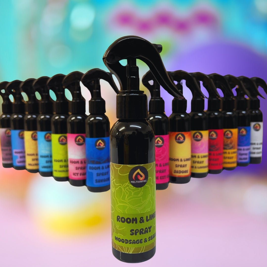 Perfumed Room Sprays 100ML - Home, Office, air freshener (Wood sage & sea salt). - Meltsonfire