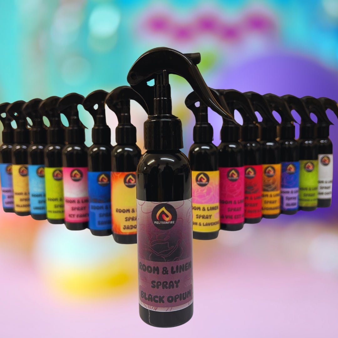 Perfumed Room Sprays 100ML - Home, Office, fragrance, air freshener (Noir Opium) - Meltsonfire
