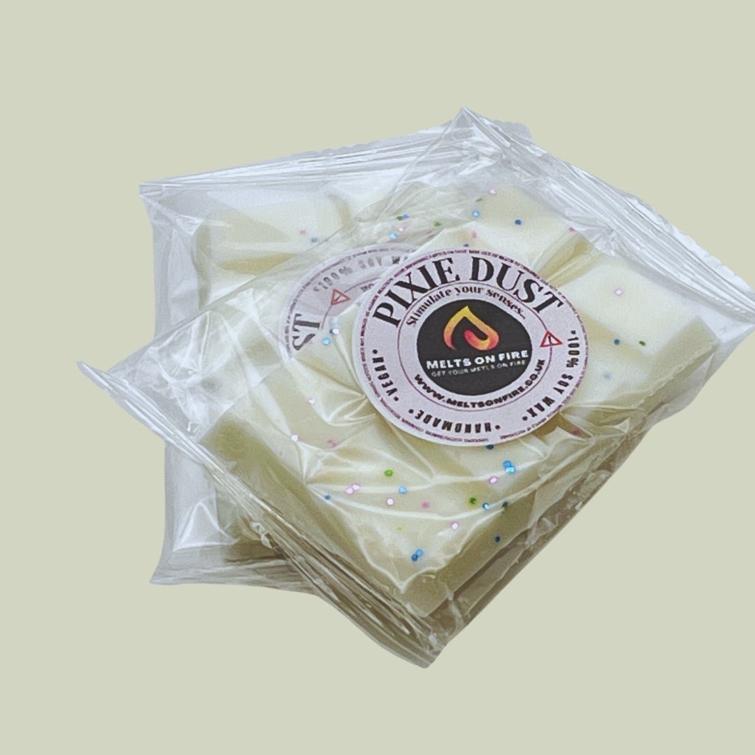 Pixie Dust Wax Melts - Snap Bars - Soy Wax Melts - Meltsonfire