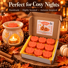Load image into Gallery viewer, Pumpkin Wax Melts Natural Handmade Highly Scented Pumpkin Spice Fragrance - Meltsonfire