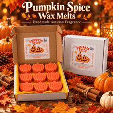 Load image into Gallery viewer, Pumpkin Wax Melts Natural Handmade Highly Scented Pumpkin Spice Fragrance - Meltsonfire