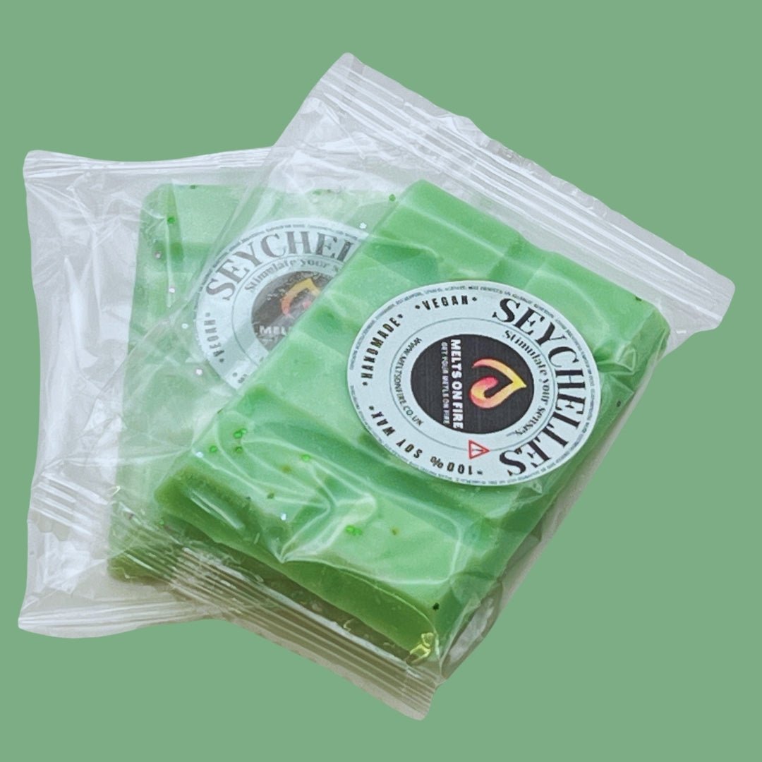 Seychelles Wax Melts - Snap Bars - Soy Wax Melts - Meltsonfire