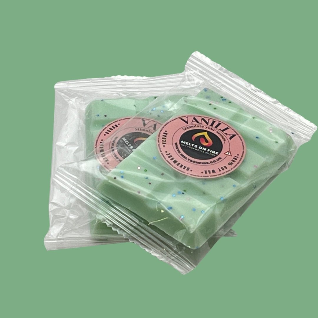 Vanilla Wax Melts - Snap Bars - Soy Wax Melts - Meltsonfire