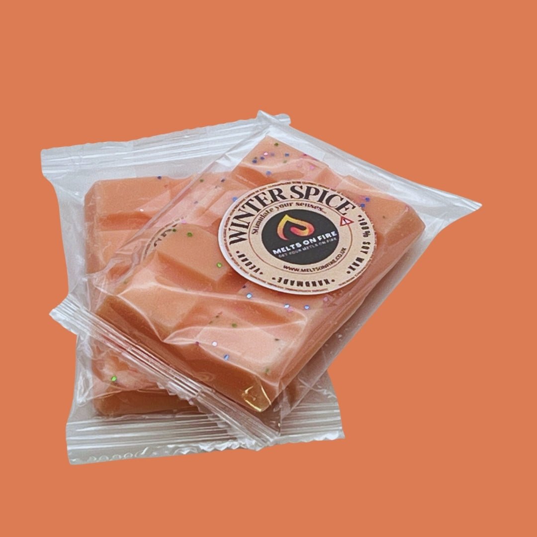 Winter Spice Wax Melts - Snap Bars - Soy Wax Melts - Meltsonfire