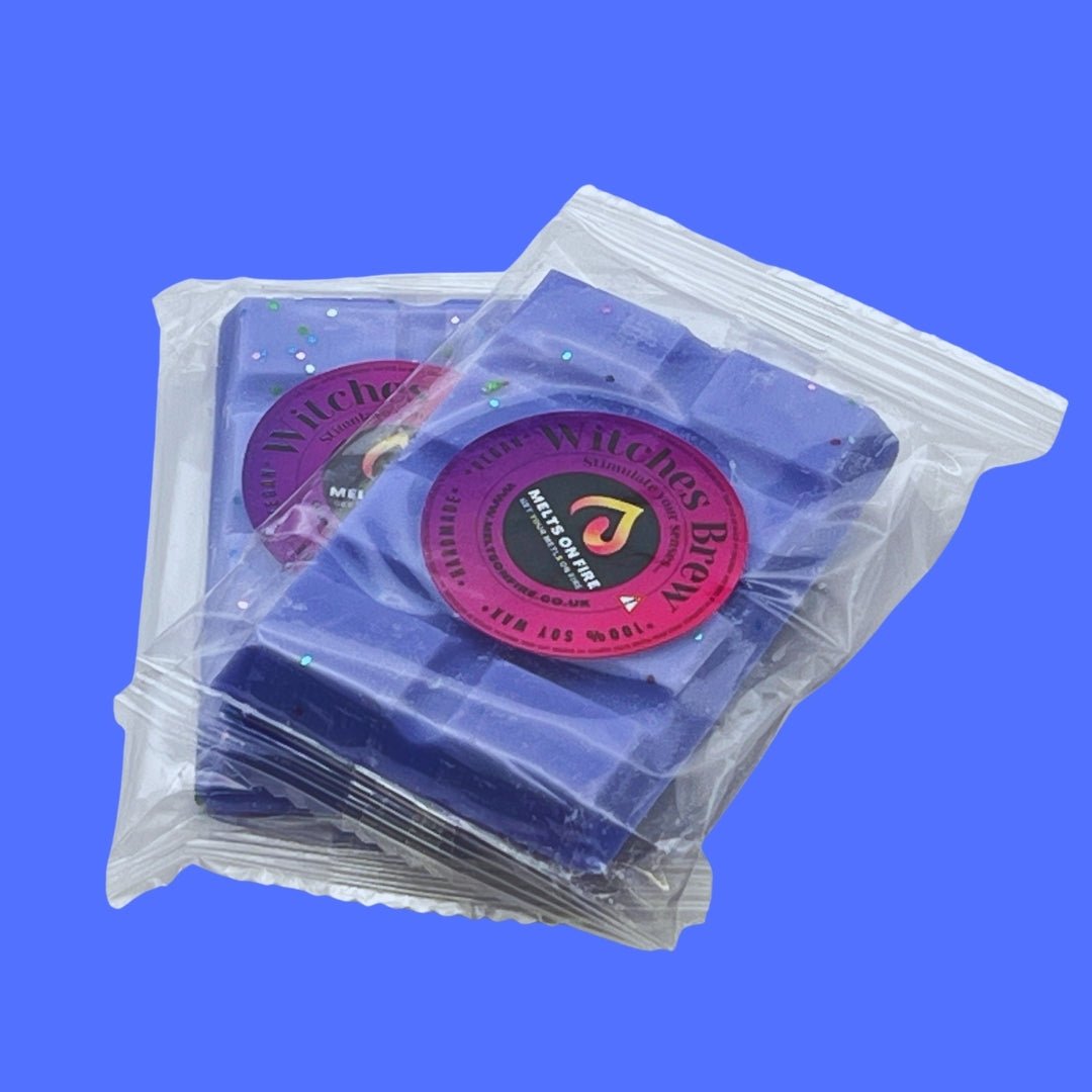 Witches Brew Wax Melts - Soy Wax Melts - 25g - Highly Scented for Oil Burner - Vegan & Cruelty Free - Soy Wax - Home Fragrance - Meltsonfire