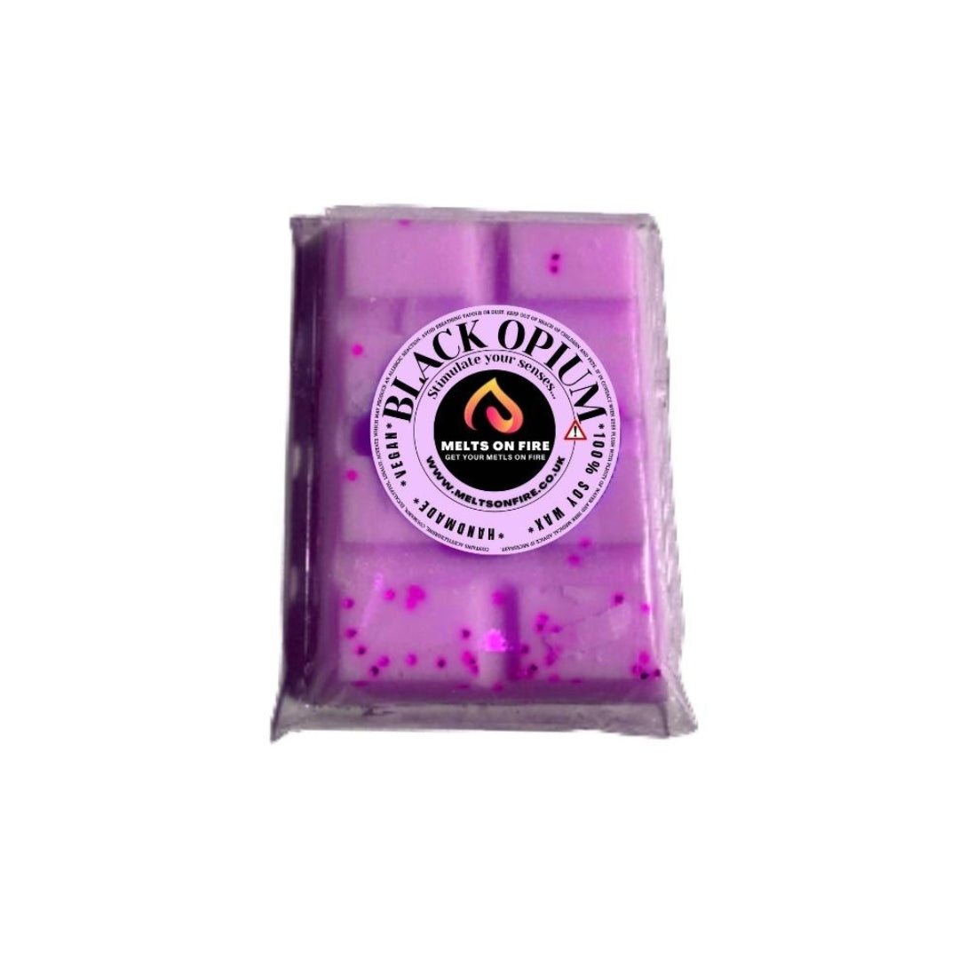 Wax Melts – 4 X Snap Bars - (Angel,Black Opium,Gucci Bloom,Daisy) – Scented Soy Wax Melts Vegan - Meltsonfire