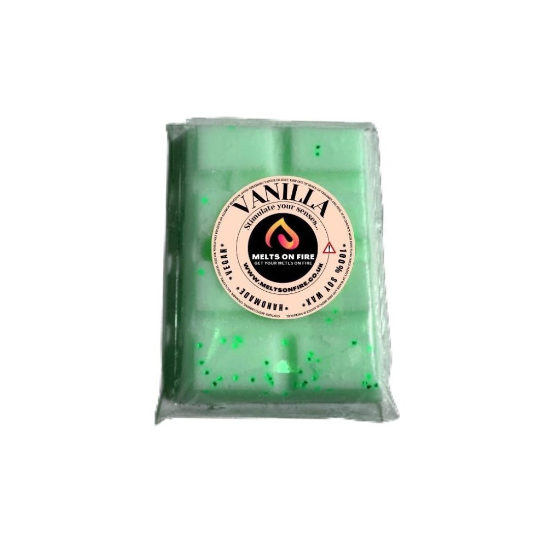 Wax Melts – 4 X Snap Bars - (Chocolate Orange,Cinnamon Cran & Orange,Vanilla,BubbleGum) – Scented Soy Wax Melts Vegan - Meltsonfire