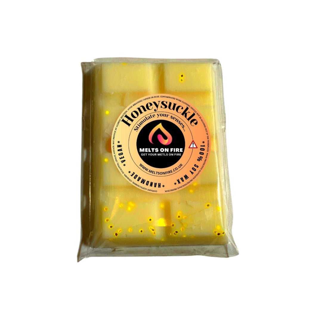 Wax Melts – 4 X Snap Bars - (Coconut & Waterfall Blooms,berry blast,exotic fruit,Honeysuckle) – Scented Soy Wax Melts Vegan - Meltsonfire