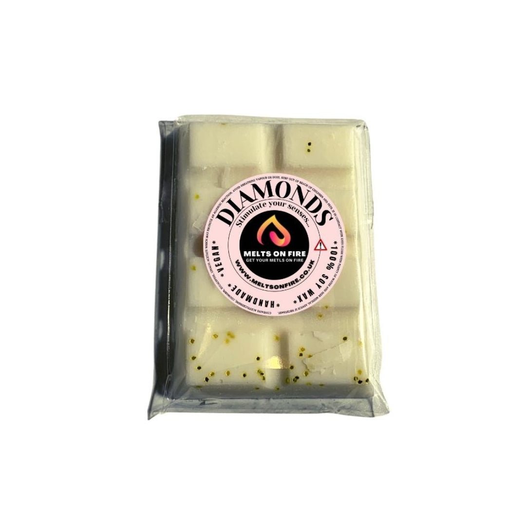 Wax Melts – 4 X Snap Bars - (Diamonds,J' Adore,Lady Million,SI Armani) – Scented Soy Wax Melts Vegan - Meltsonfire