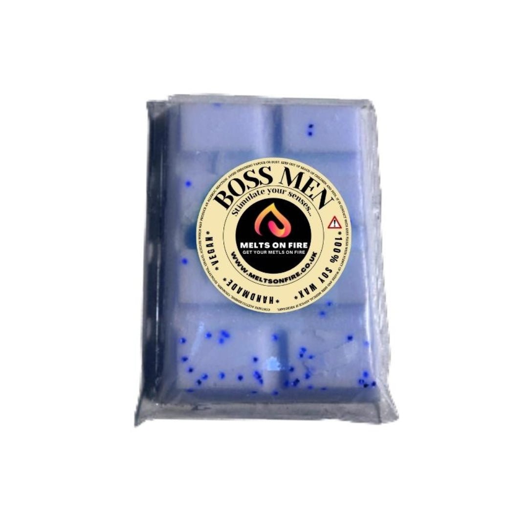Wax Melts – 4 X Snap Bars - (Diesel,Bottled Boss,Savage,white musk) – Scented Soy Wax Melts Vegan - Meltsonfire