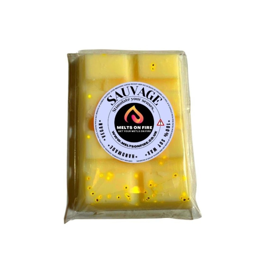 Wax Melts – 4 X Snap Bars - (Diesel,Bottled Boss,Savage,white musk) – Scented Soy Wax Melts Vegan - Meltsonfire