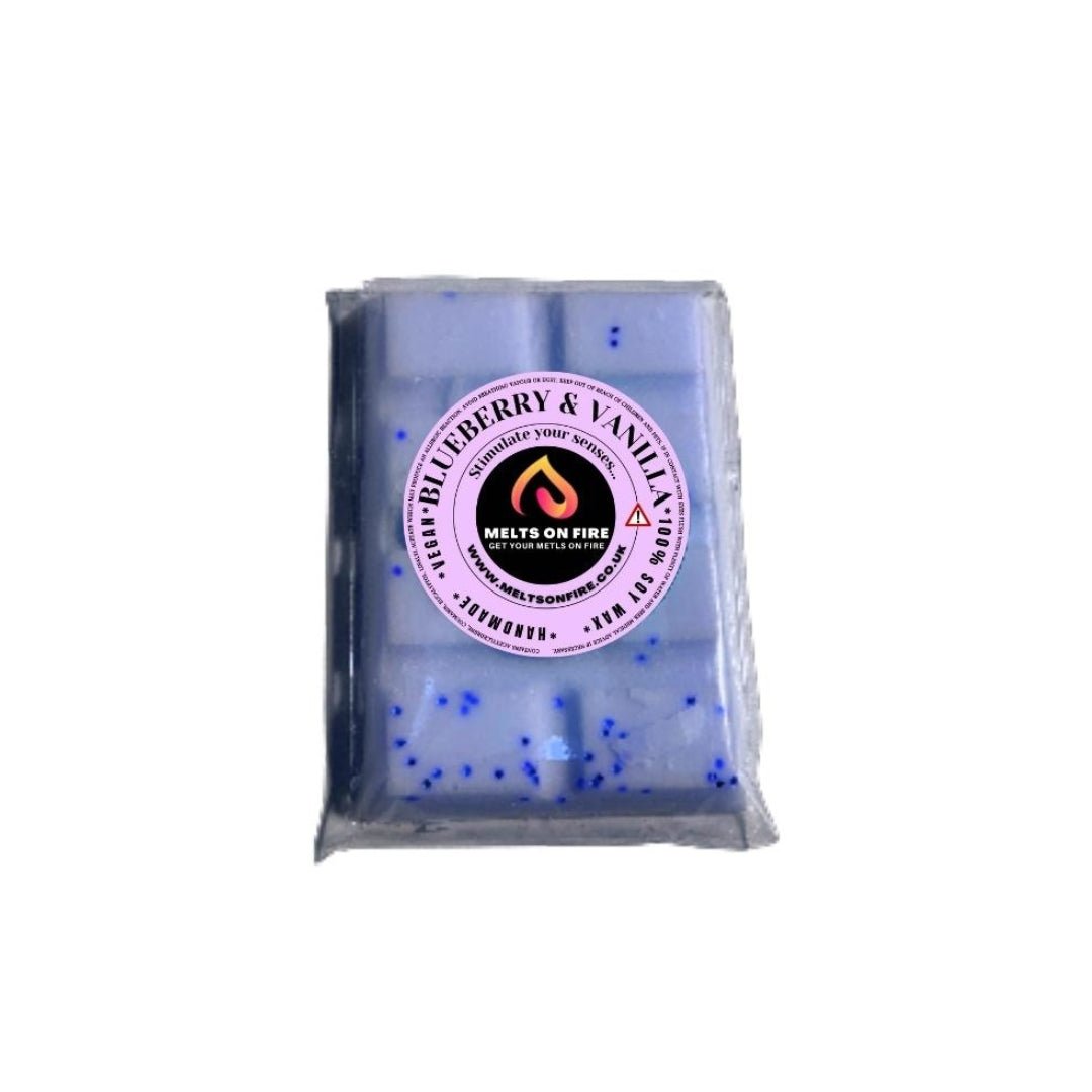 Wax Melts – 4 X Snap Bars - (Ginger Bread,Chocolate orange,Blueberry & Vanilla,Sweet Pea) – Scented Soy Wax Melts Vegan - Meltsonfire