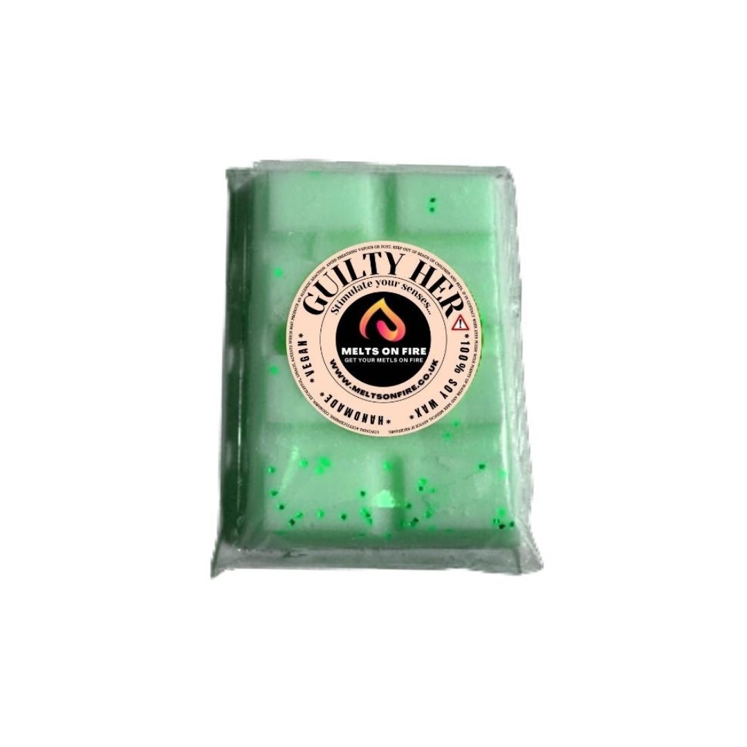 Wax Melts – 4 X Snap Bars - (Guilty Her Inspired,Invictus Inspired,Le Male,Lime & Basil Inspired) – Scented Soy Wax Melts Vegan - Meltsonfire