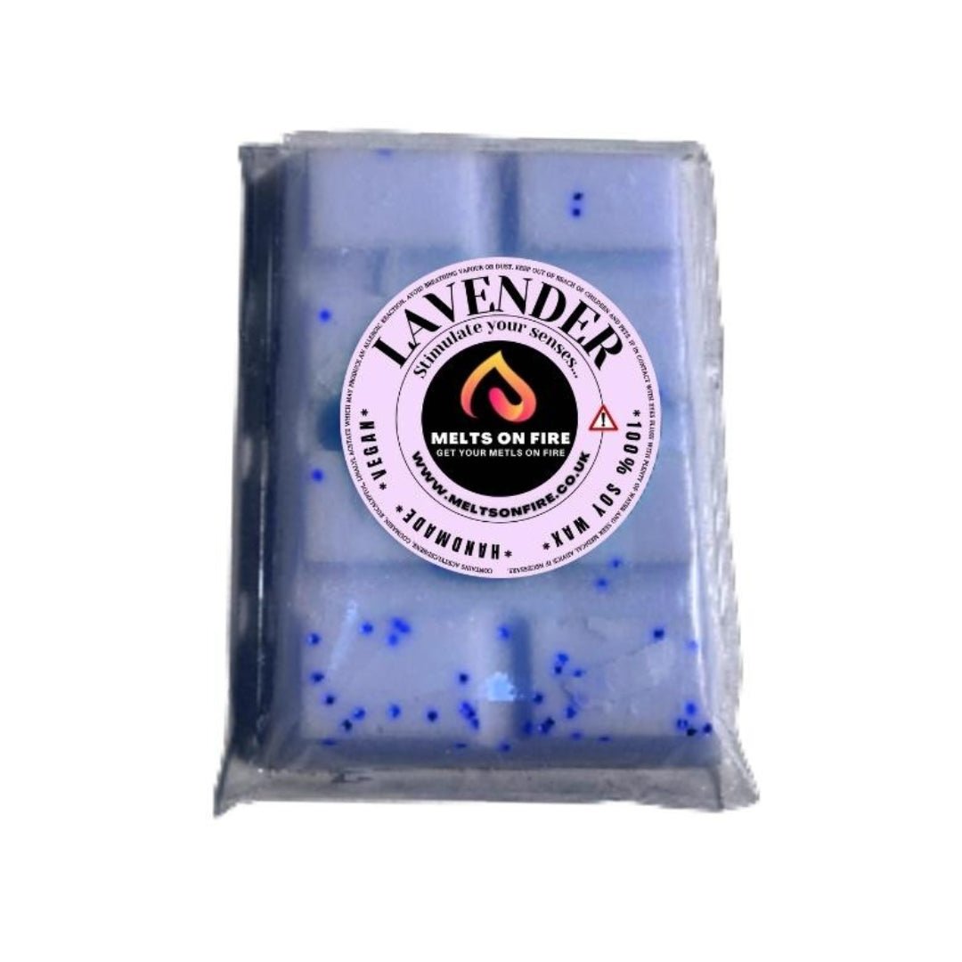 Wax Melts – 4 X Snap Bars - (Jasmine,Lavender,Peony & Blush,Rose) – Scented Soy Wax Melts Vegan - Meltsonfire