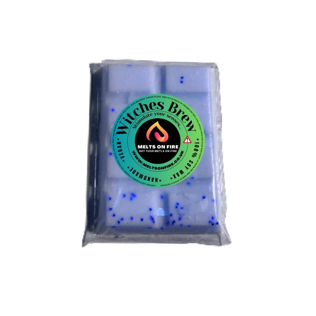 Wax Melts – 4 X Snap Bars - (Orange Blossom ,coconut,Lily of the Valley ,Witches Brew) – Scented Soy Wax Melts Vegan - Meltsonfire