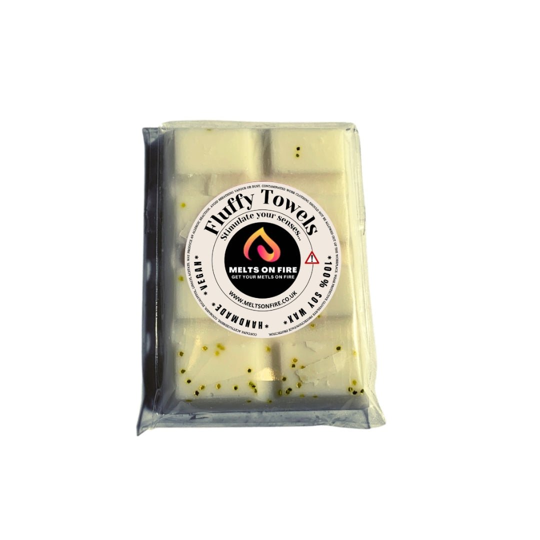 Wax Melts – 4 X Snap Bars - (Spring Awakening,Sea Breeze,Fluffy Towels,spa sensation) – Scented Soy Wax Melts Vegan - Meltsonfire