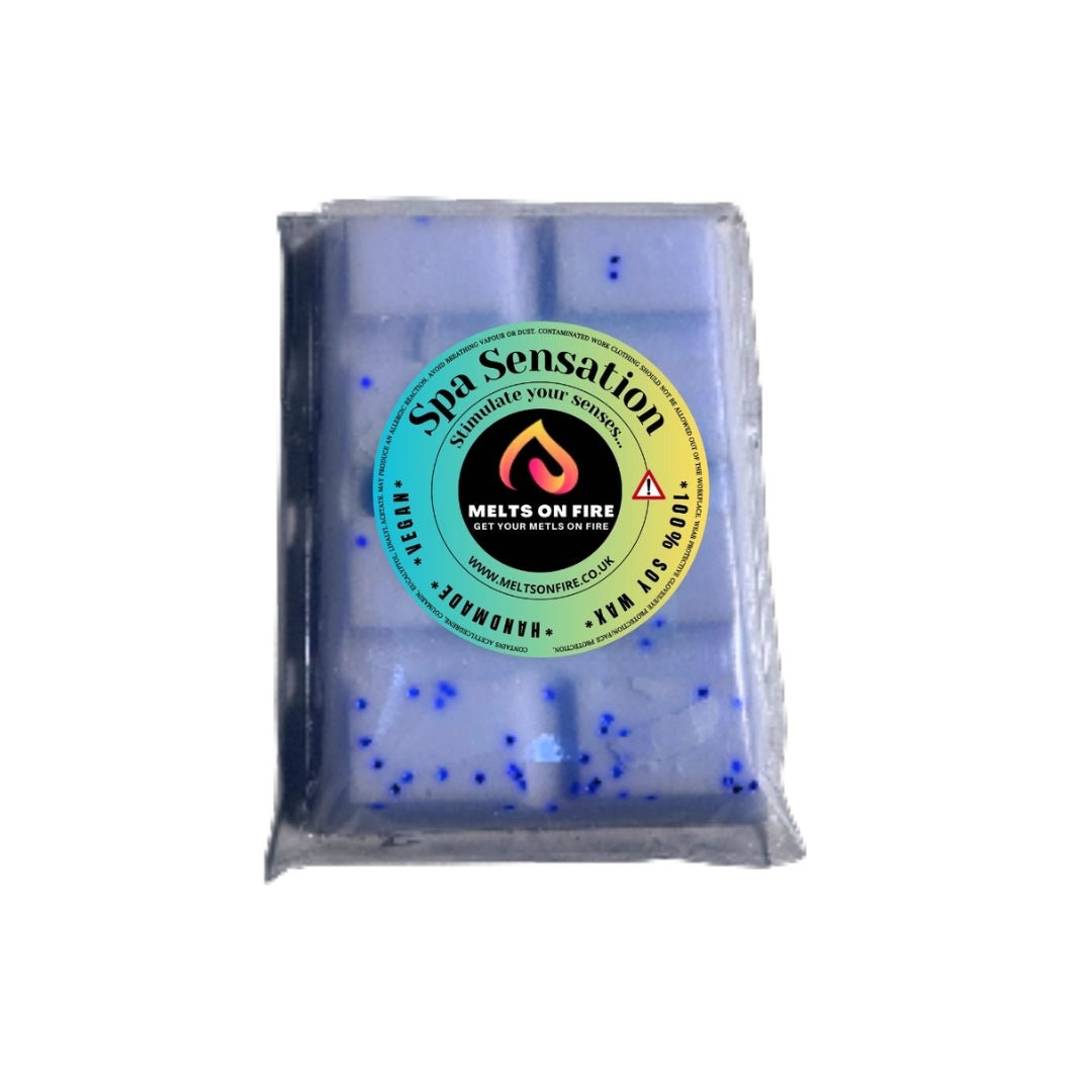 Wax Melts – 4 X Snap Bars - (Spring Awakening,Sea Breeze,Fluffy Towels,spa sensation) – Scented Soy Wax Melts Vegan - Meltsonfire