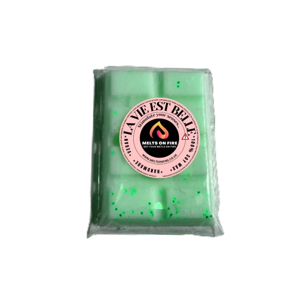Wax Melts – 4 X Snap Bars - (Velvet Rose & Oud,Gucci Rush,LA VIE EST BE LE,Fairy dust) – Scented Soy Wax Melts Vegan - Meltsonfire