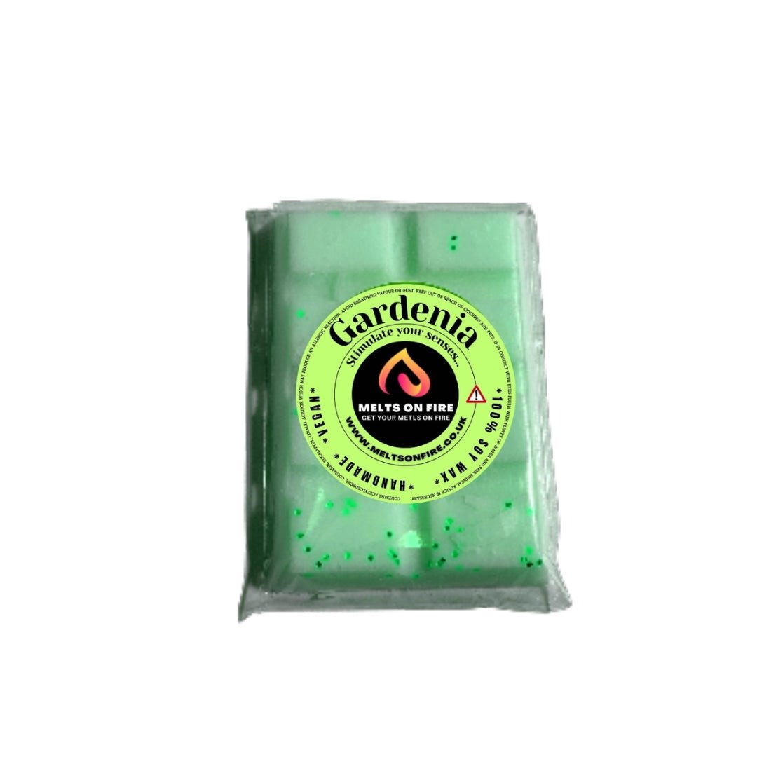 Wax Melts – 4 X Snap Bars - (ylang ylang,lemon grass,Orange Blossom,gardenia) – Scented Soy Wax Melts Vegan - Meltsonfire