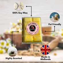 Load image into Gallery viewer, Olympea Inspired Wax Melts - Snap Bars - Soy Wax Melts 25g - Highly Scented For Oil Burner - Vegan &amp; Cruelty Free - Soy Wax - Home Fragrance
