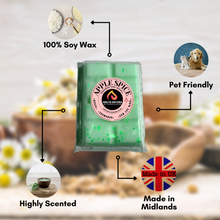 Load image into Gallery viewer, Apple Spice Wax Melts - Snap Bars - Soy Wax Melts 25g - Highly Scented for Oil Burner - Vegan &amp; Cruelty Free - Soy Wax - Home Fragrance
