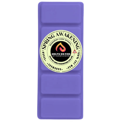 SPRING AWAKENING Scented Wax Melts – Large 50g Bars with a Perfume-Inspired, Clean, Fresh, and Fruity Aroma.