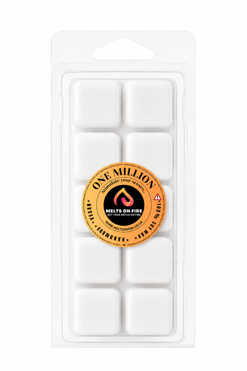 Millionaire 10 Block Clamshell Wax Melts, Soy Wax Handmade UK