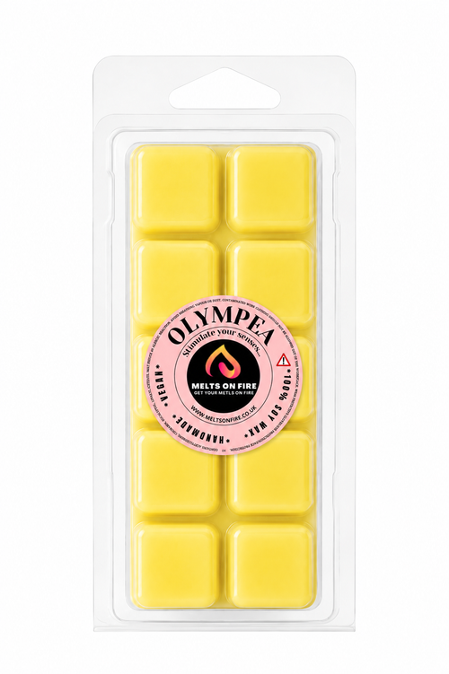 Olympia 10 Block Clamshell Wax Melts, Soy Wax Handmade UK