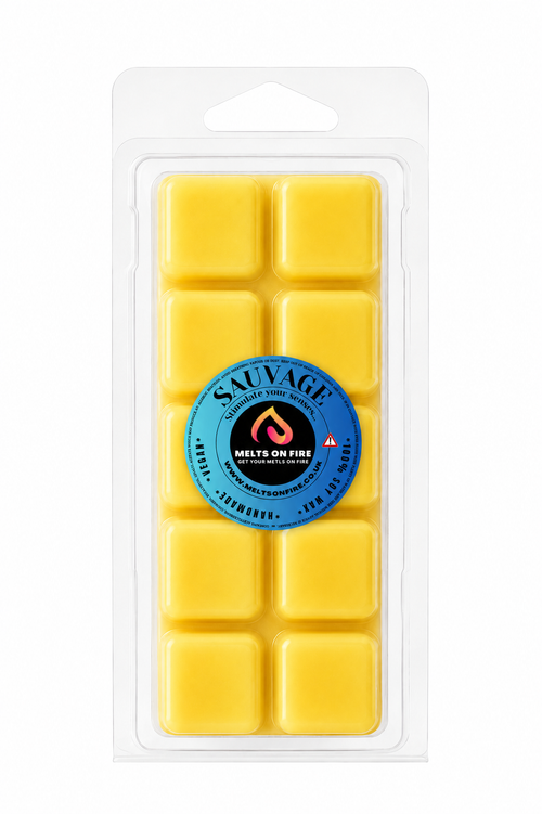 Savage 10 Block Clamshell Wax Melts, Soy Wax Handmade UK