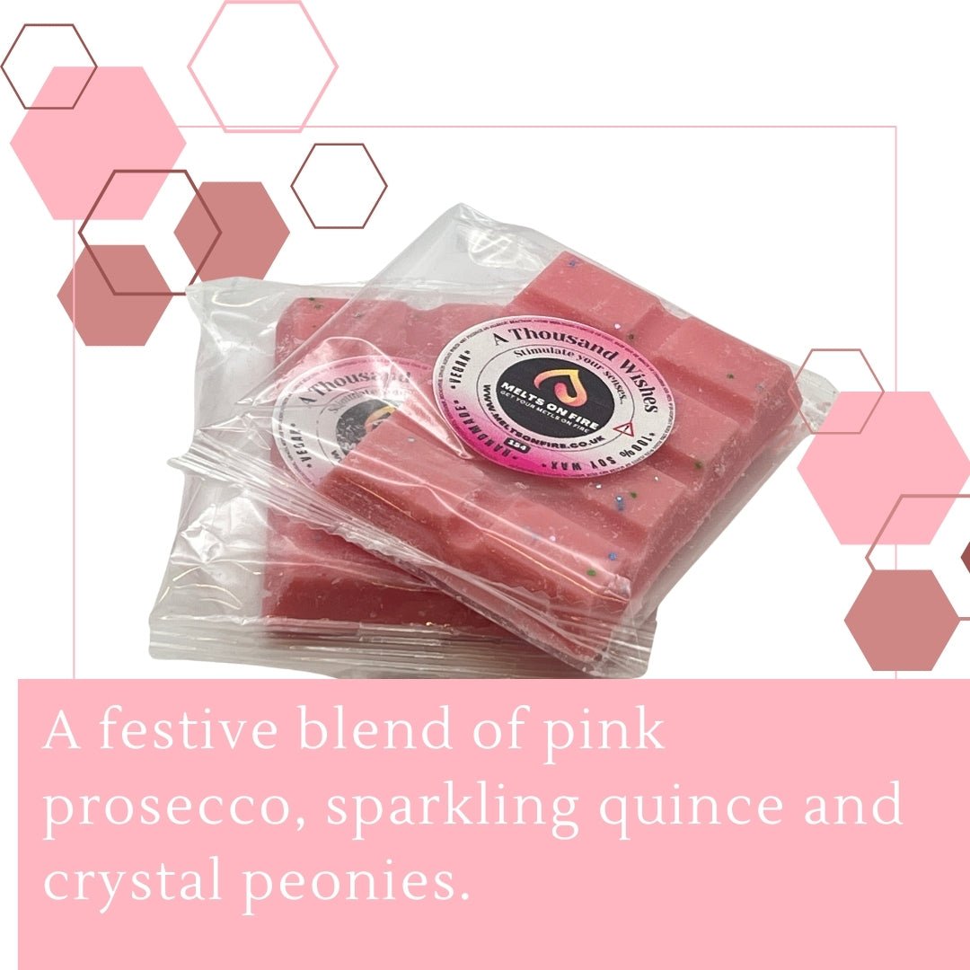 A Thousand Wishes Wax Melts - Snap Bars - Soy Wax Melts - Meltsonfire
