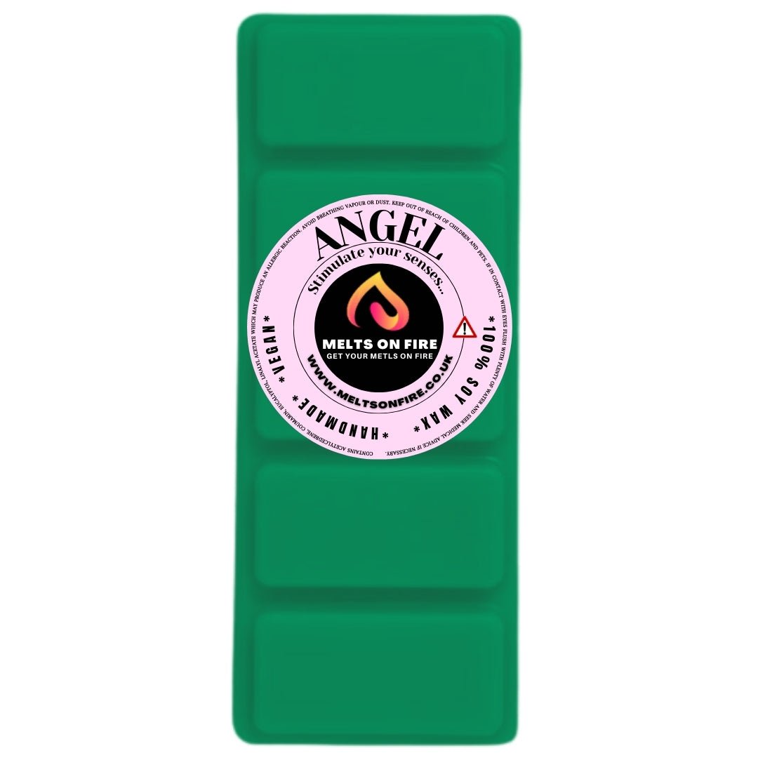 ANGEL Scented Wax Melts – Large 50g Bars with a Perfume - Inspired, Clean, Fresh, and Fruity Aroma. - Meltsonfire