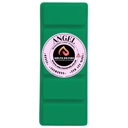 ANGEL Scented Wax Melts – Large 50g Bars with a Perfume - Inspired, Clean, Fresh, and Fruity Aroma. - Meltsonfire