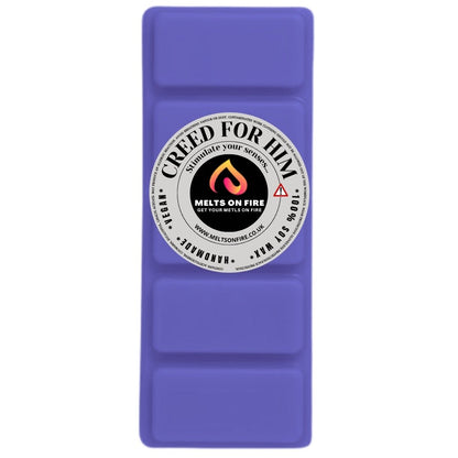 AVENTOS HIM Scented Wax Melts – Large 50g Bars with a Perfume - Inspired, Clean, Fresh, and Fruity Aroma. - Meltsonfire
